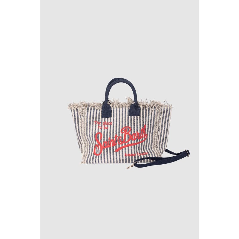 MC2 SAINT BARTH COLETTE-HAND BAG WITH STRAP-STRIPES S V 6141