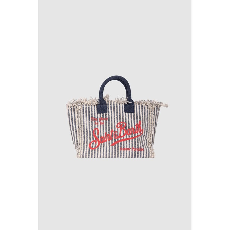 MC2 SAINT BARTH COLETTE-HAND BAG WITH STRAP-STRIPES S V 6141