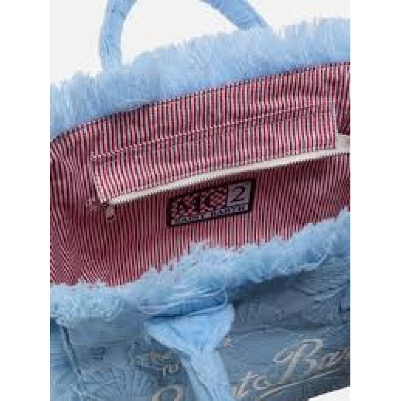 MC2 SAINT BARTH COLETTE SPONGE-HAND BAG WITH STRAP-TERRY EMBOSS