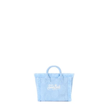 MC2 SAINT BARTH COLETTE SPONGE-HAND BAG WITH STRAP-TERRY EMBOSSED SHELL 31 EMB