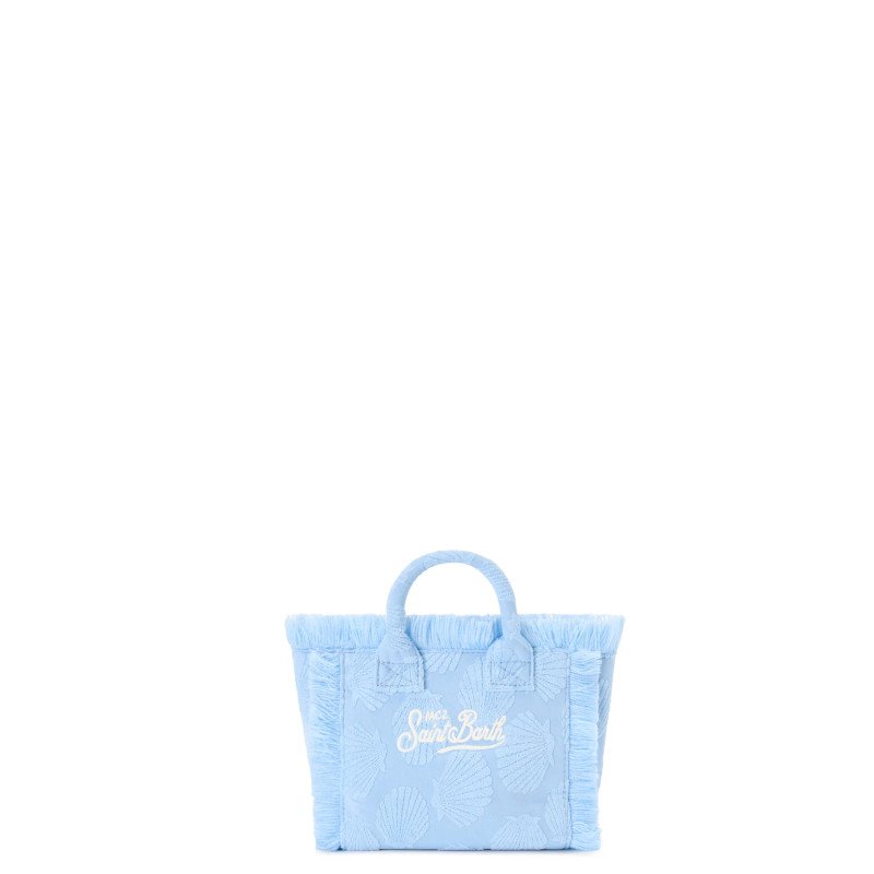 MC2 SAINT BARTH COLETTE SPONGE-HAND BAG WITH STRAP-TERRY EMBOSSED SHELL 31 EMB