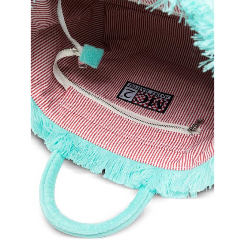 MC2 SAINT BARTH COLETTE SPONGE-HAND BAG WITH STRAP-TERRY EMBOSS