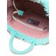 MC2 SAINT BARTH COLETTE SPONGE-HAND BAG WITH STRAP-TERRY EMBOSS