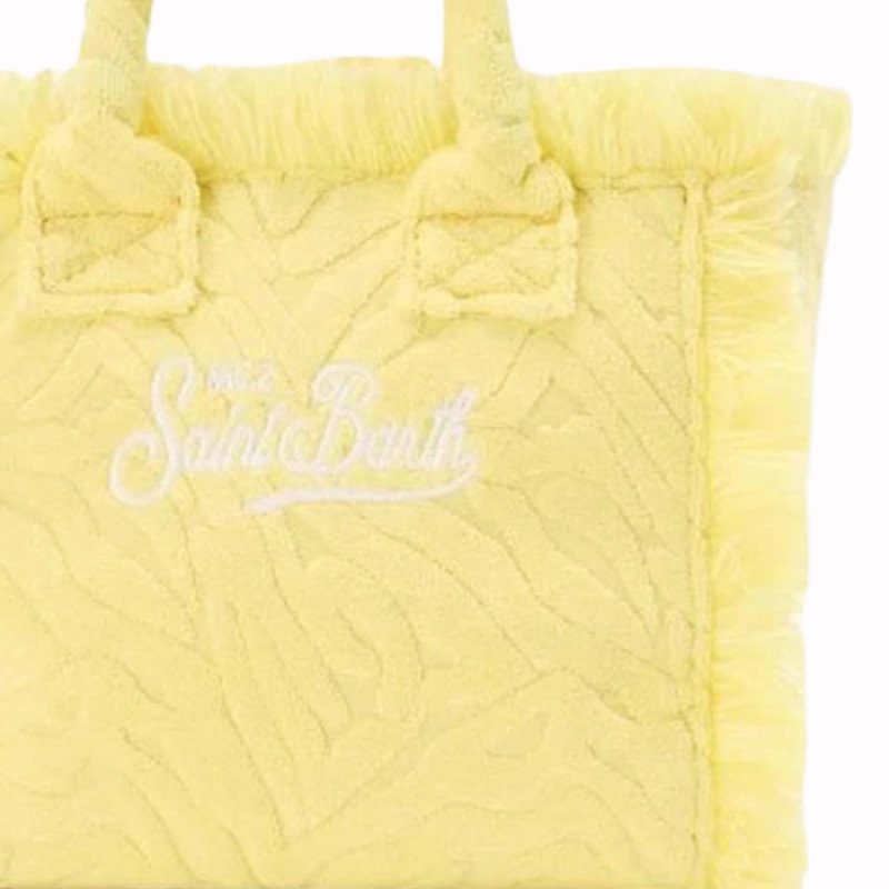 MC2 SAINT BARTH COLETTE SPONGE-HAND BAG WITH STRAP-TERRY EMBOSS