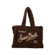MC2 SAINT BARTH COLETTE TEDDY-HAND BAG WITH STRAP-DARK LEOPARD 18(ex color code 00019M)