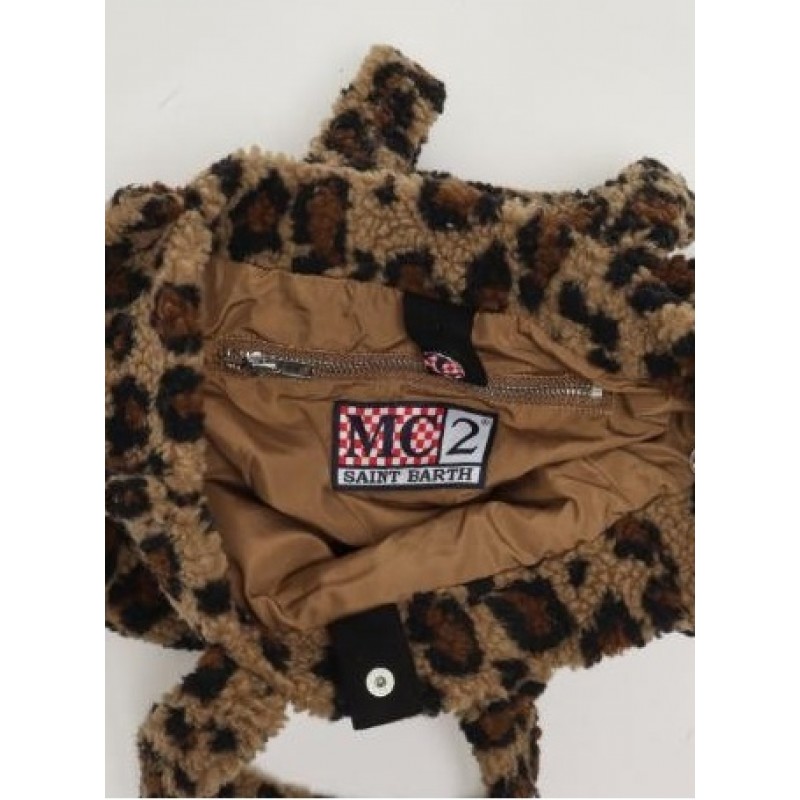 MC2 SAINT BARTH COLETTE TEDDY-COLETTE TEDDY-LEOPARD 1218 EMB