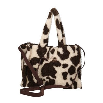MC2 SAINT BARTH COLETTE TEDDY-HAND BAG WITH STRAP-COW SKIN 1018 EMB