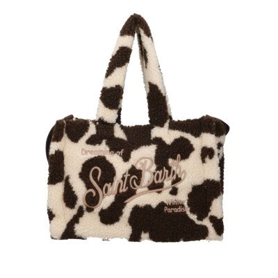MC2 SAINT BARTH COLETTE TEDDY-HAND BAG WITH STRAP-COW SKIN 1018 EMB