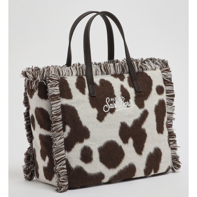 MC2 SAINT BARTH COLETTE FELT N-HAND BAG WITH STRAP-COW 10 EMB
