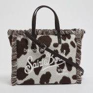 MC2 SAINT BARTH COLETTE FELT N-HAND BAG WITH STRAP-COW 10 EMB