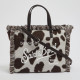 MC2 SAINT BARTH COLETTE FELT N-HAND BAG WITH STRAP-COW 10 EMB