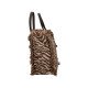 MC2 SAINT BARTH COLETTE FELT N-HAND BAG WITH STRAP-ZEBRA 1118 EMB