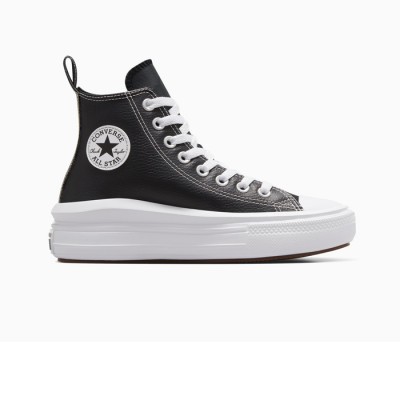 CONVERSE CHUCK TAYLOR ALL STAR MOVE PLATFORM LEATHER CONVERSE CHUCK TAYLOR ALL STAR MOVE PLATFORM LEATHER