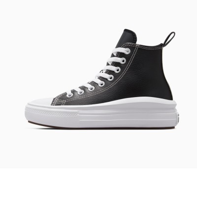 CONVERSE CHUCK TAYLOR ALL STAR MOVE PLATFORM LEATHER CONVERSE CHUCK TAYLOR ALL STAR MOVE PLATFORM LEATHER