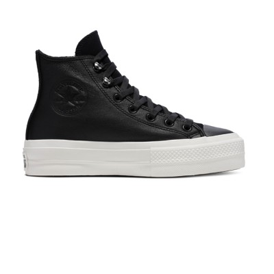 CONVERSE CHUCK TAYLOR ALL STAR LIFT PLATFORM WATER REPELLENT LEATHER CONVERSE CHUCK TAYLOR ALL STAR LIFT PLATFORM WATER REPELLENT LEATHER