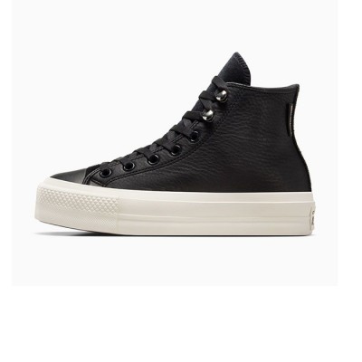 CONVERSE CHUCK TAYLOR ALL STAR LIFT PLATFORM WATER REPELLENT LEATHER CONVERSE CHUCK TAYLOR ALL STAR LIFT PLATFORM WATER REPELLENT LEATHER