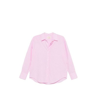 MC2 SAINT BARTH CRISTAL-LONG SLEEVE SHIRT-COTTON STRIPES MICRO V APRES 21 EMB