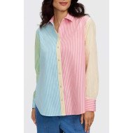 MC2 SAINT BARTH CRISTAL-LONG SLEEVE SHIRT-SEERSUCKER STRIPES V