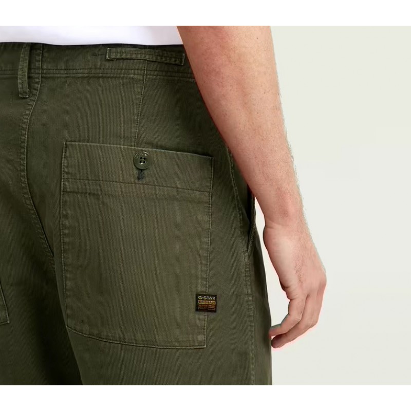 G-STAR Pleated Chino Relaxed Tapered