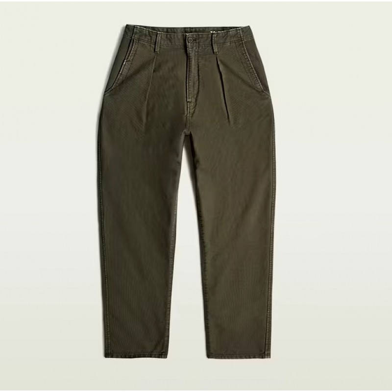 G-STAR Pleated Chino Relaxed Tapered