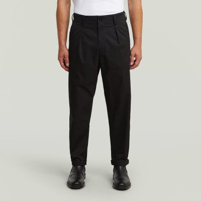 G-STAR Pleated Chino Relaxed Tapered