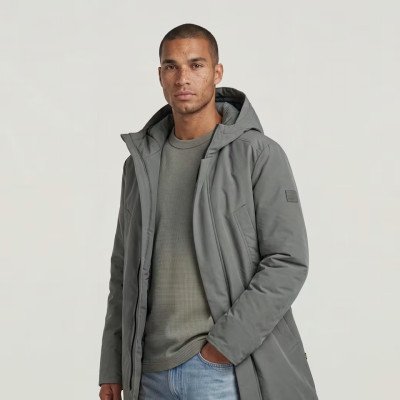 G-STAR CLEAN VODAN PDD HDD PARKA   JACKET