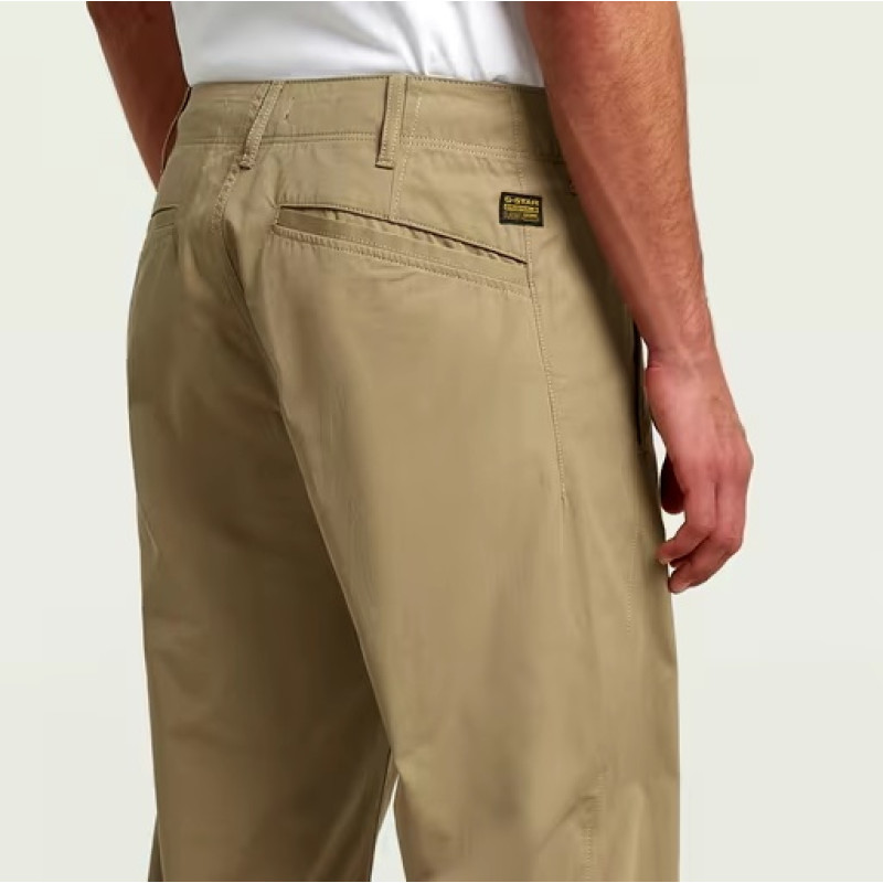 G-STAR Pleated Loose Tapered Chino