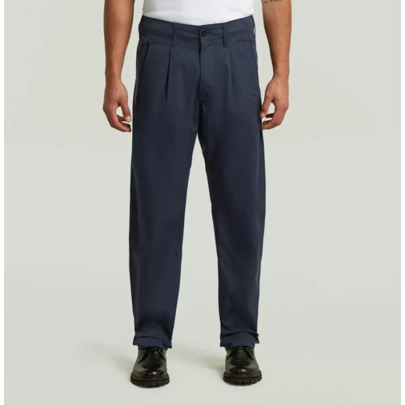 G-STAR Pleated Loose Tapered Chino