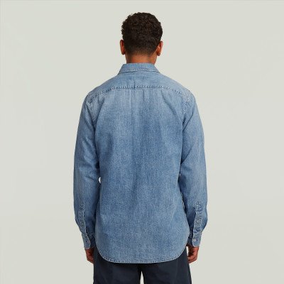 G-STAR Marine Slim Shirt ls dnm