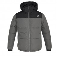 DENIMIND  PUFFER  JACKET 01 CHARCOAL BLACK