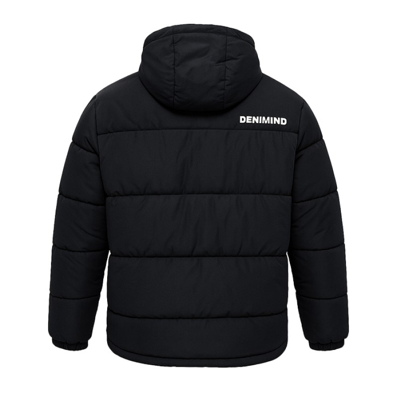 DENIMIND  PUFFER  JACKET 01  BLACK