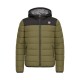 DENIMIND  SLIM PUFFER  JACKET 903 OLIVE - BLK