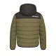 DENIMIND  SLIM PUFFER  JACKET 903 OLIVE - BLK