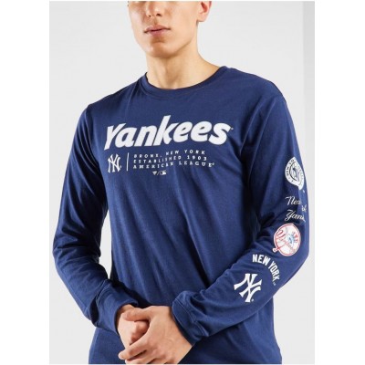 MLB Fundamental Biblend LS Tee - New York Yankees MLB Fundamental Biblend LS Tee - New York Yankees