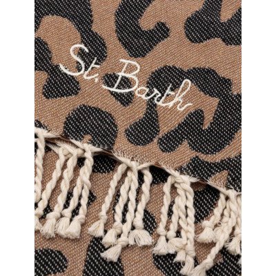 MC2 SAINT BARTH FOUTAS J N-TOWEL-LEOPARD 1100 EMB