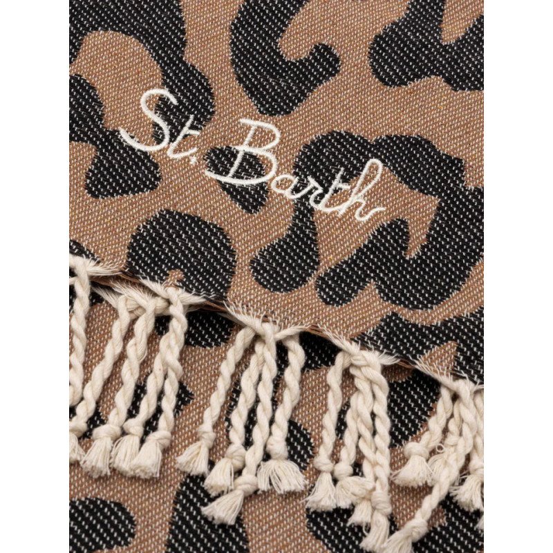 MC2 SAINT BARTH FOUTAS J N-TOWEL-LEOPARD 1100 EMB