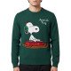 MC2 SAINT BARTH HERON-ROUND-NECK SWEATER-SNOOPY DJ 51 EMB