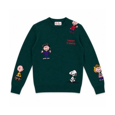 MC2 SAINT BARTH HERON-ROUND-NECK SWEATER-PEANUTS DREAM 51 EMB MC2 SAINT BARTH HERON-ROUND-NECK SWEATER-PEANUTS DREAM 51 EMB