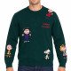 MC2 SAINT BARTH HERON-ROUND-NECK SWEATER-PEANUTS DREAM 51 EMB