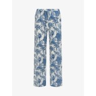 MC2 SAINT BARTH INEZ-WOMAN PANT PULLUP-COTTON JUNGLE OCEANIA 01