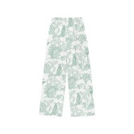 MC2 SAINT BARTH INEZ-WOMAN PANT PULLUP-COTTON JUNGLE OCEANIA 0153