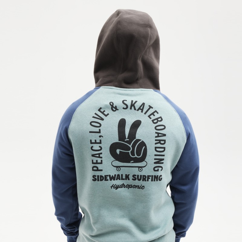 HYDROPONIC PEACE HD 01- Blue / Acqua / Charcoal