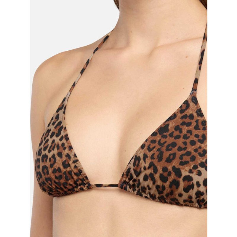 MC2 SAINT BARTH LEAH-FULL ADJUSTABLE TRIANGLE BIKINI TOP WITH REMOVABLE PADDING-SAND LEOPARD 19