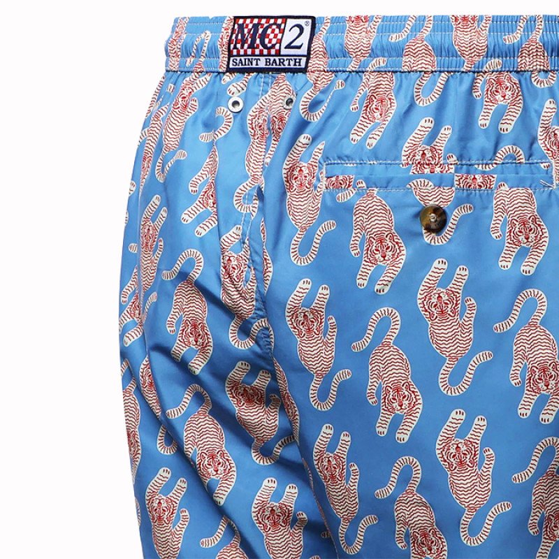 MC2 SAINT BARTH LIGHTING MICRO STRETCH-SWIMSHORT-TURTLE SOFT 5681