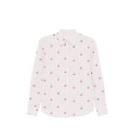 MC2 SAINT BARTH MEREDITH-LONG SLEEVE SHIRT-SEERSUCKER STRIPES V CHERRY 11 EMB