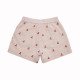 MC2 SAINT BARTH MEAVE-WOMAN PULLUP SHORTS-SEERSUCKER STRIPES V CHERRY 11 EMB