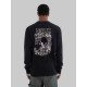 HURLEY FLEECE TOP PRINTING PRESS SPECIES CREW