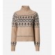 MC2 SAINT BARTH MYRA DONEGAL-WOMAN TURTLENECK-FAIR ISLE 1100