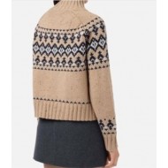 MC2 SAINT BARTH MYRA DONEGAL-WOMAN TURTLENECK-FAIR ISLE 1100