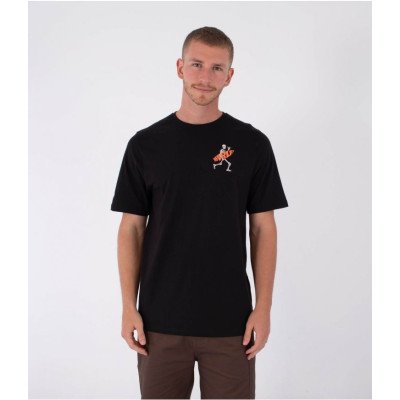 HURLEY TEE SS PRINTING PRESS FLAMINGUE